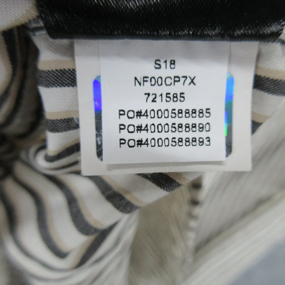 The North Face Mens Shirt Size 2XL Collared Striped Front Pockets Short Sleeve